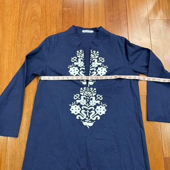 Misslook Stand Collar Shift long Sleeve Slit Dress size 3XL - Picture 9 of 11